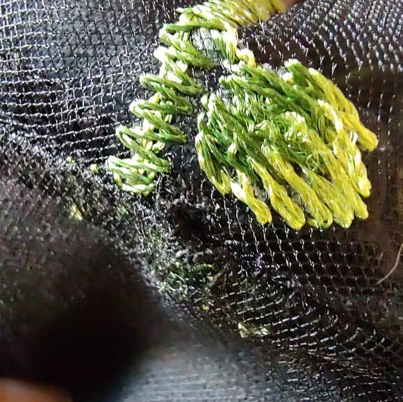 Floral Embroidered Black Dress - Picture 12 of 12